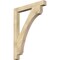 Ekena Millwork Legacy Block Rough Sawn Bracket, Douglas Fir, 4"W x 36"D x 48"H BKT04X36X48LEC05RDF - alternate 1